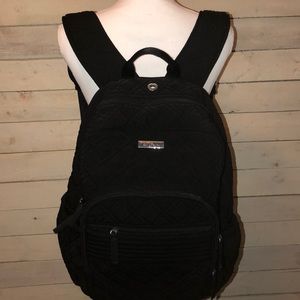 Vera Bradley Classic Black Campus Backpack